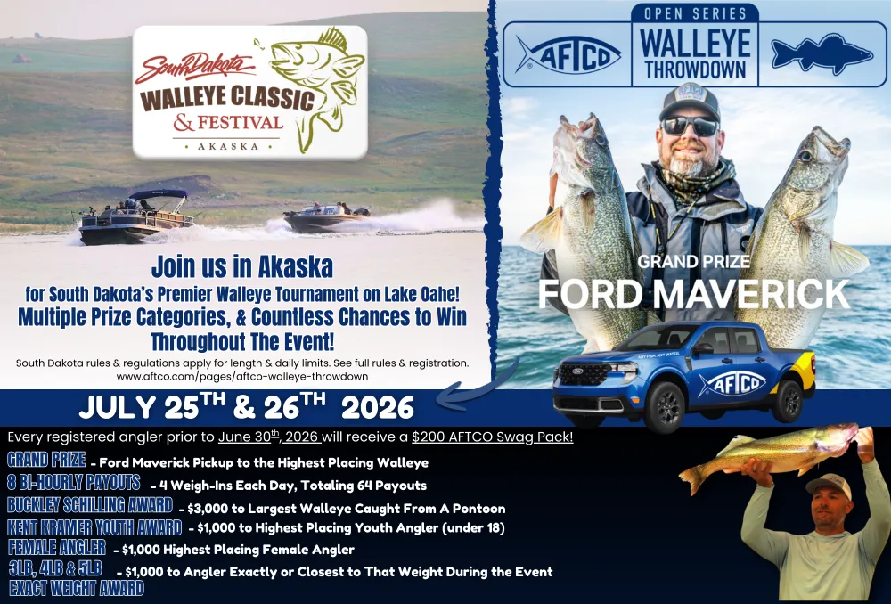 2026 SD Walleye Classic & Festival flyer