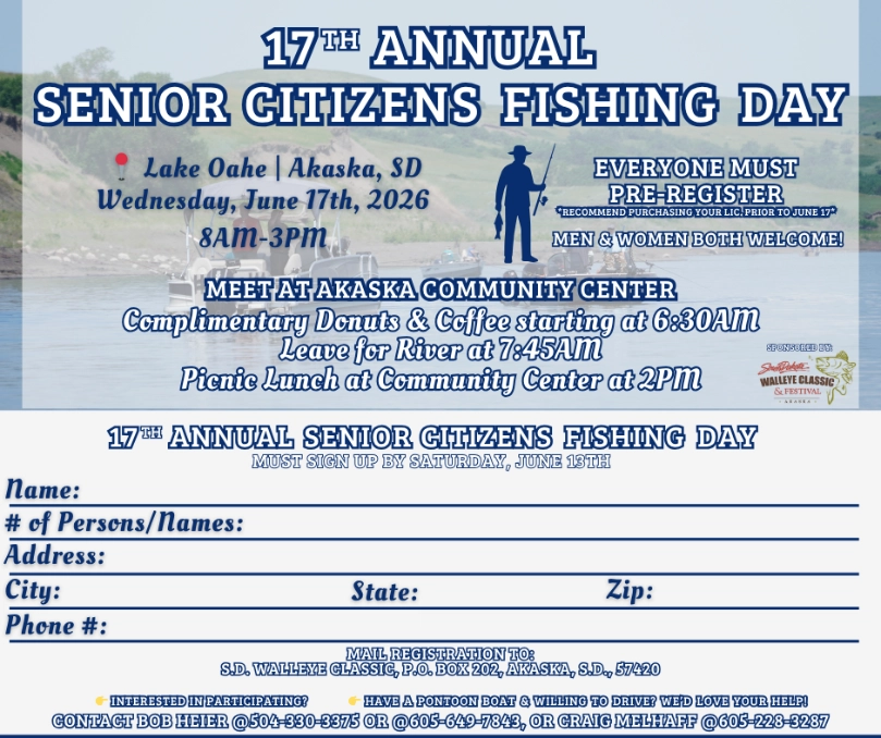 2026 17th Annual Senior Citizens Fishing Day